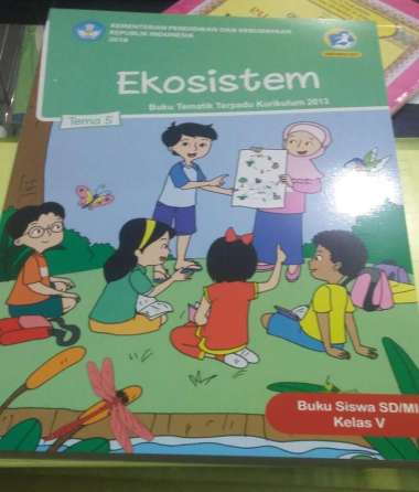 Tematik kelas 5 tema 5. Kurikulum 2013. Ekosistem