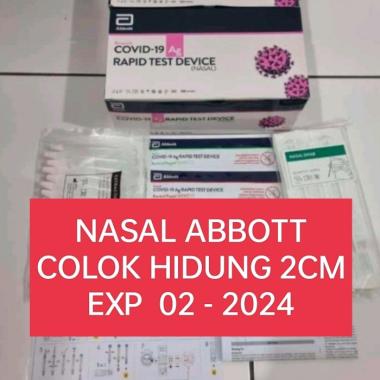Abbott Bioquick Nasal Naso Antigen Ecer 1 Set