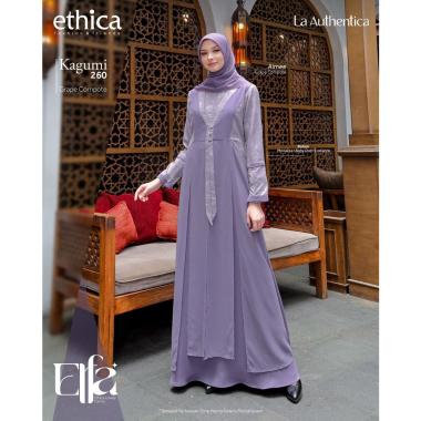 ELFA 261 GRAPE COMPOTE ETHICA ORIGINAL GAMIS DEWASA KAGUMI 260 KOKO DEWASA KAHFI 235 GAMIS ANAK GAMI