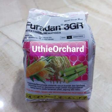 Furadan 3GR Insektisida/Nematisida Kemasan Pabrik 2 kg