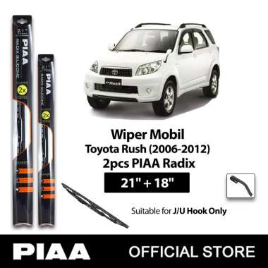 Wiper Mobil TOYOTA - PIAA Radix Silicone Rush2006-2012