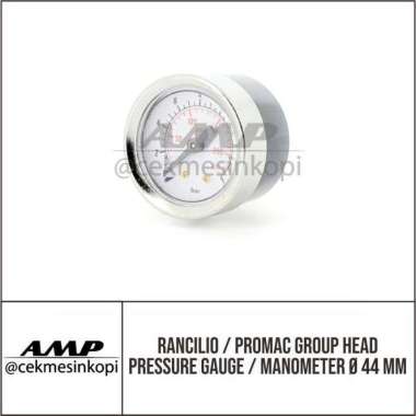 Rancilio / Promac Group Head Pressure Gauge / Manometer Ã˜ 44 mm