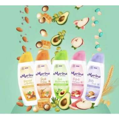 Marina Natural Hand & Body Lotion 95ml - Marina Lotion Natural Nourish Healthy