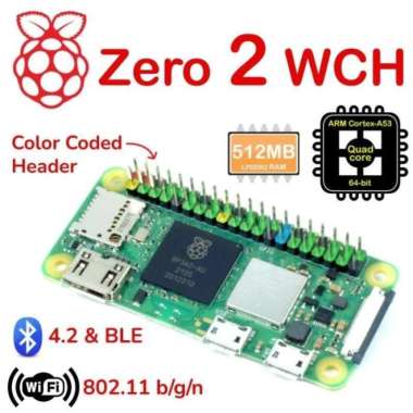 *Paket/Board* Raspberry Pi ZERO 2 W CH Board Saja