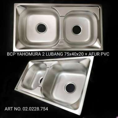 Kitchen Sink / BCP 2 Lbg SS Dalam
