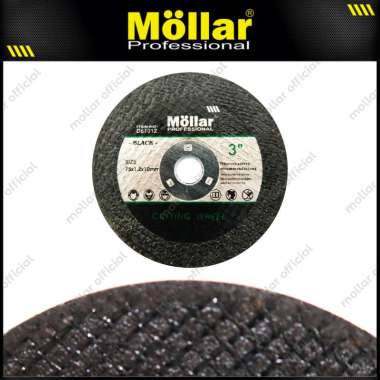 MOLLAR D67012 Cutting Wheel 3" Mata Gerinda Batu Potong Besi Stainless
