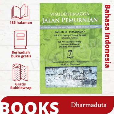 Sale Visuddhimagga Jalan Pemurnian 7 Buku Kitab Suci Agama Buddha