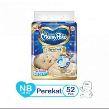 Mamypoko Extradry NB52 NB isi 62
