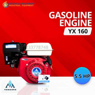Mesin Penggerak Bensin 5.5HP / Engine Gasoline 5 5 PK - YX 160