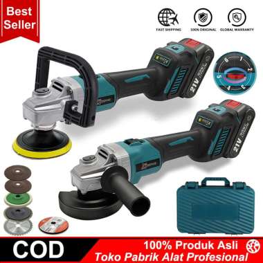 COOFARI 21V Brushless Mobil Polis 21V+2 battery