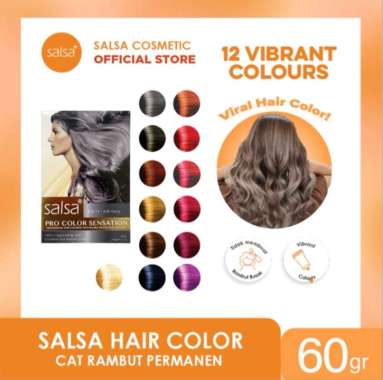 Salsa Hair Color Cat Pewarna Rambut Golden Chopper Blonde