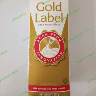 Rich Richs Gold Label Whipping Cream Cair 907 Gram