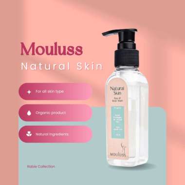 Sabun Cair MOULUSS Natural Skin Membersihkan tubuh anti panu