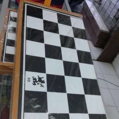 Papan Catur Kayu XL Size 50cm - Catur Kayu Besar Papan Catur 45CM