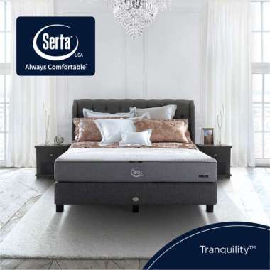 Serta Kasur Spring Bed Tranquility (Mattress Only)