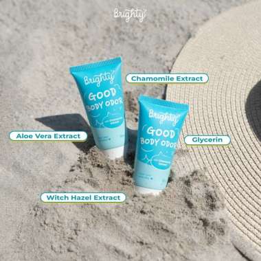 BRIGHTY Glowing Underarm x Underarm Scrub (LIMITED PACKAGE) Paket Pemutih Ketiak Ketek Terbaik Alami
