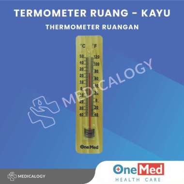 Thermometer Ruang Kayu Onemed Termometer Alat Ukur Suhu Ruangan