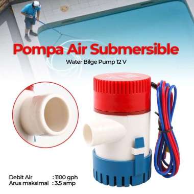 Pompa Air Submersible Water Bilge Pump 12V