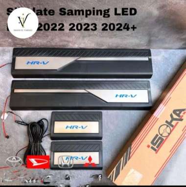 Sillplate sill plate samping New HRV Side Scuff Plate HRV 2022 2023 LED