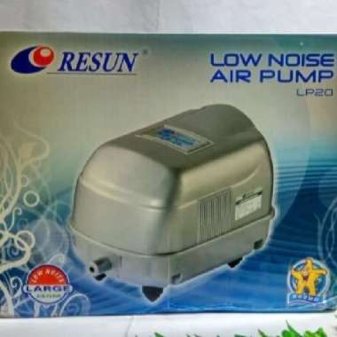 RESUN LP 20 POMPA UDARA/AERATOR AQUARIUM /AERATOR KOLAM/MESIN GELEMBUG