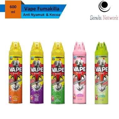 Vape Fumakilla Aerosol Anti Nyamuk 600ml Purple