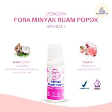 Fora Oil Treatment | Minyak Kelapa Coconut Oil Untuk Ruam Popok Bayi | Minyak Tea Tree Anti Gatal |