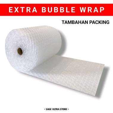 Extra Bubble Wrap Tambahan Packing Untuk Paket Anda