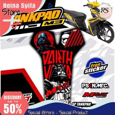 Terlaris!!! Tankpad MIO M3 pelindung dashboard kualitas terbaik termurah sticker variasi motor stick