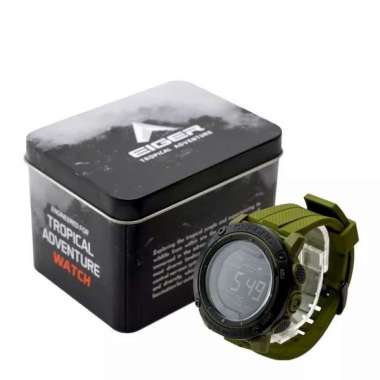 EIGER JAM TANGAN DIGITAL PRIA ELTRANA Olive