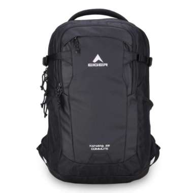 EIGER KANAWA COMMUTE 28 1.0 LAPTOP BACKPACK - BLACK Hitam
