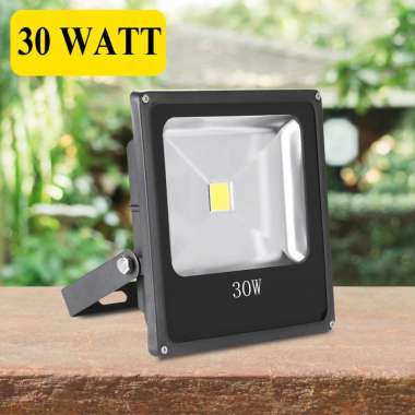 Lampu Sorot Tembak LED 10 Watt 30 Watt Lampu LED FloodLight Waterproof 30 Watt Kuning