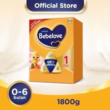 Promo Harga Bebelove 1 Susu Formula Bayi 0-6 Bulan 1800 gr - Blibli