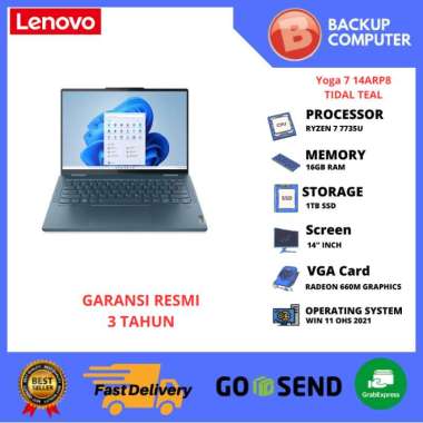 LAPTOP LENOVO Yoga 7 14ARP8 82YM001KID Ryzen 7 7735U 16GB RAM