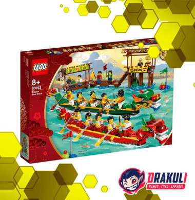 Toys LEGO Seasonal Dragon Boat Race 80103