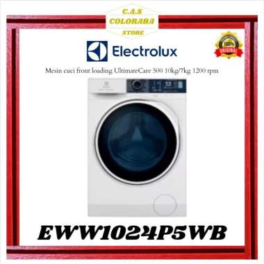 MESIN CUCI ELECTROLUX EWW1024P5WB MESIN CUCI FRONT LOADING 10 KG DRYER 7 KG INVERTER EWW10 EWW1024 E