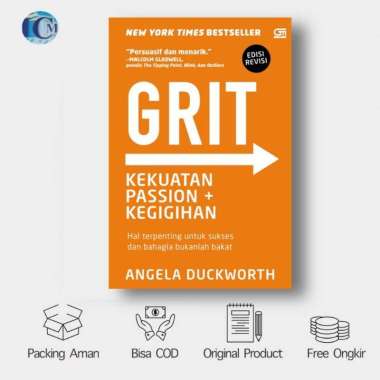 Buku Grit: Kekuatan Passion dan Kegigihan - Angela Duckworth