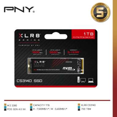 PNY XLR8 CS3140 M.2 NVMe Gen 4 SSD 1TB