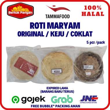 Roti Maryam / Roti Cane / Roti Canai Frozen Original Keju Coklat Coklat