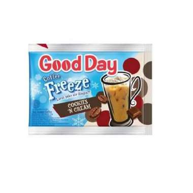 Promo Harga Good Day Coffee Freeze Cookies n Cream per 10 sachet 30 gr - Blibli