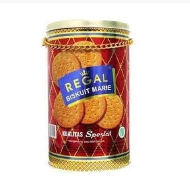 Marie Regal biskuit Kaleng 1kg marie regal biskuit 1000gram