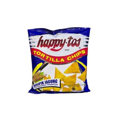 Promo Harga Happy Tos Tortilla Chips Jagung Bakar/Roasted Corn 55 gr - Blibli