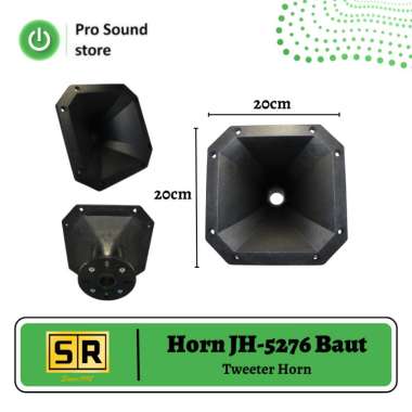 Tweeter Horn 5276 ABS Import Model RCF 20x20 / Horn 20x20 Model Baut 1 SET ISI 2 PCS