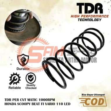Per CVT TDR Honda Scoopy Beat Fi Vario 110 LED 1000 Rpm Clutch Spring Racing Motor Matic