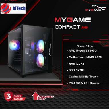 MyGame Compact AMD Ryzen 5 8500G A620 N/1024GB D5-5200/16GB