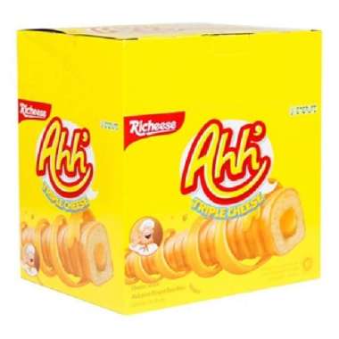 Richeese Nabati Ahh' Triple Cheese 110 g isi 20 pcs/box Keju