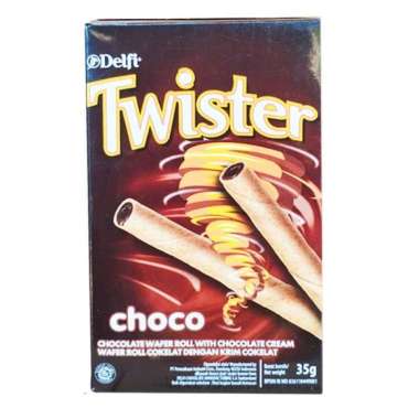 Twister Wafer Roll Choco Delfi 35 g Choco