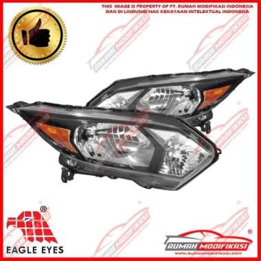 HEADLAMP - HONDA HRV 2015-2018 - BLACK - OE LOOK