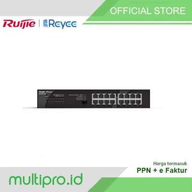 Ruijie RG-ES116G 16-port 10/100/1000Mbps Unmanaged Non-PoE Switch