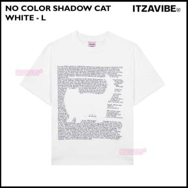 ITZAVIBE T-shirt Collection - Cats Are My Idol / Angel Cat / I Love Cat Red Lettering / No Color Sha