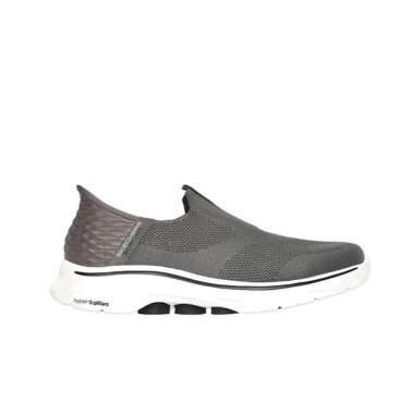 SKECHERS GO WALK 7 SLIP-INS MEN'S SLIP ON SHOES - BROWN 42